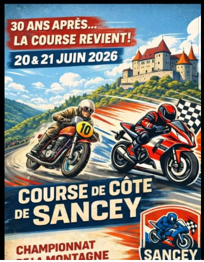 La course de côte de SANCEY est de retour
